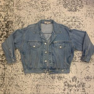 Guess Vintage Cropped Denim Jacket